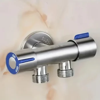 Stainless Steel Dual-Control Angle Valve